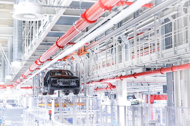 Audi prevé que todas sus factorías sean neutras en carbono para 2025