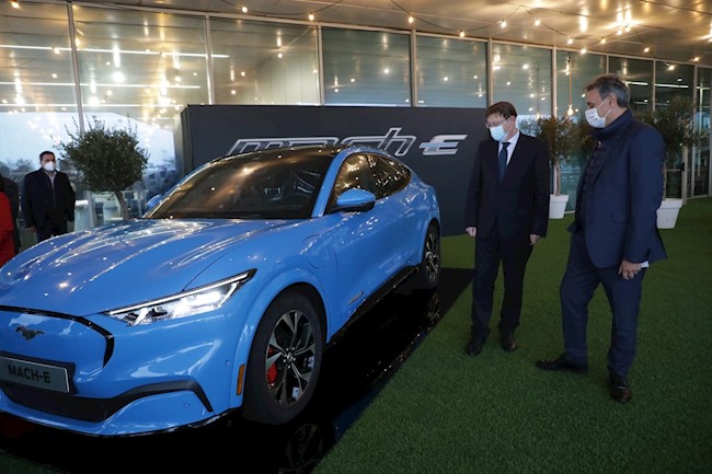 Ford presenta en España su Mustang 100% eléctrico con perspectivas "ambiciosas" para 2021