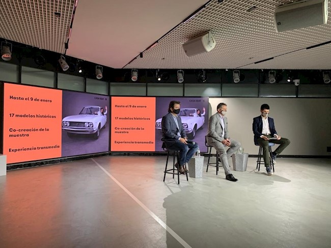 Casa Seat presenta una exposición de coches históricos para conmemorar los 70 años de la marca