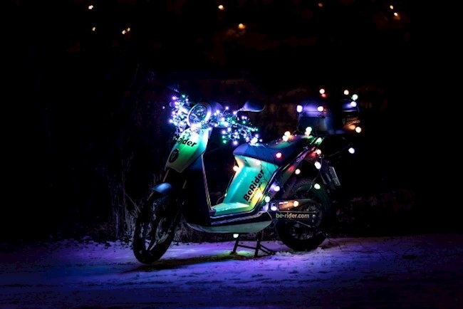BeRider, el scooter de Skoda, se mantiene como "solución de movilidad segura y sostenible" en invierno
