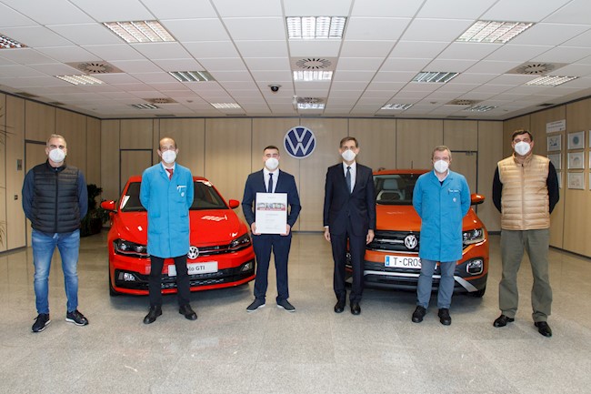 Un aprendiz de Volkswagen Navarra, entre los mejores del grupo en el mundo