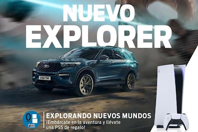 Ford se alía con Sony y regalará una PlayStation 5 a los compradores del Explorer híbrido enchufable