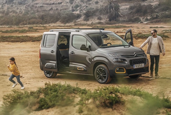 Citroën lanza la versión Rip Curl del 'español' Berlingo, con cámara trasera de 180 grados