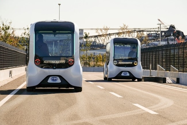 Toyota usará su vehículo autónomo e-Palette para prestar servicios de movilidad 'just in time'