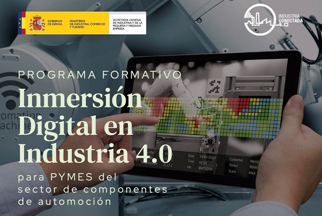 El Gobierno lanza un programa de Inmersión Digital en la Industria 4.0 en colaboración con Sernauto