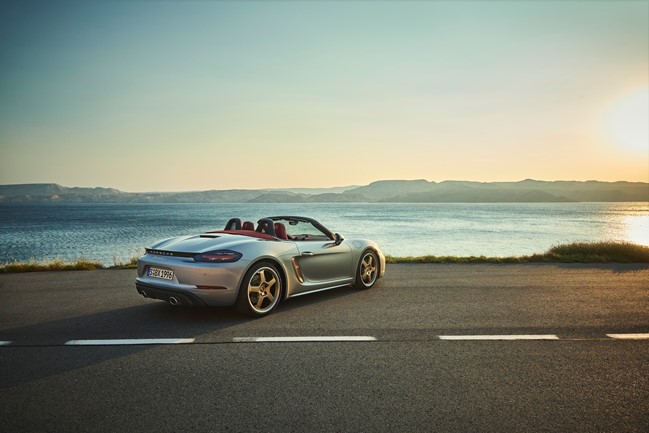 Porsche lanza el Boxster 25º Aniversario, una edición limitada a 1.250 unidades