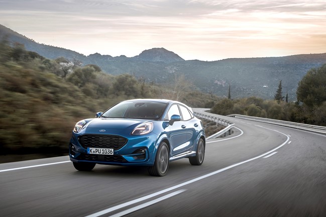 Las ventas de Ford en Europa caen un 26,8% en 2020 y su cuota de mercado baja al 7,1%