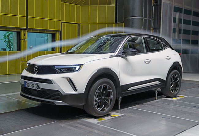 El nuevo Opel Mokka reduce su coeficiente aerodinámico al 0,32