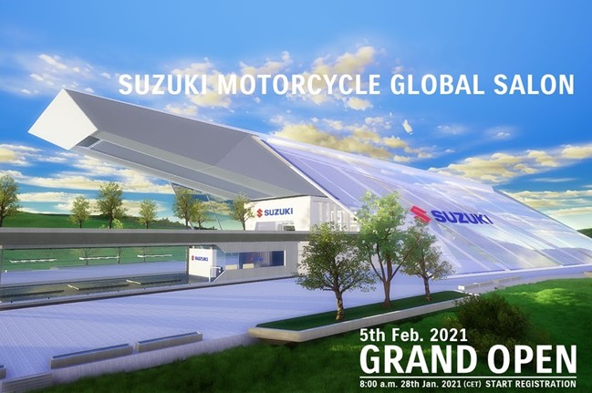 Suzuki crea su propio Salón de la Moto, que 'abrirá' sus puertas de forma virtual el 5 de febrero