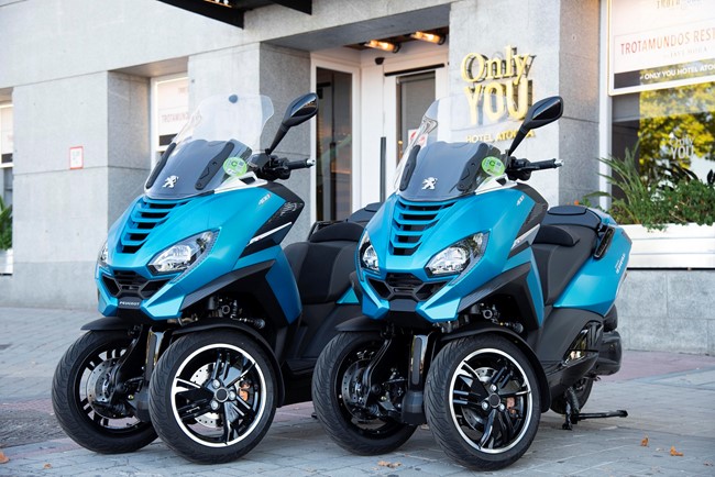 Peugeot Motocycles reduce un 8,4% sus ventas en España, hasta 5.558 unidades, pero sube su cuota al 6,1%