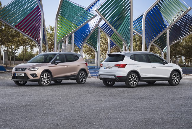 Seat añade nuevas versiones 'GO2' a los acabados de su Arona, que incluyen más equipamiento tecnológico