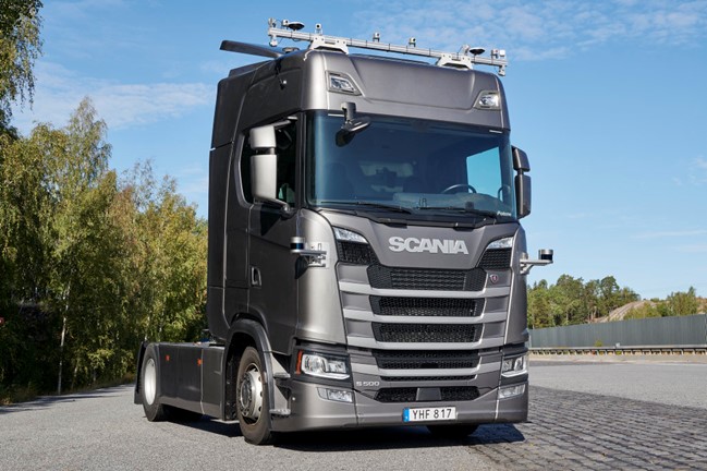 Scania comienza las pruebas por carretera con camiones autónomos en Suecia