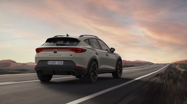 Cupra producirá 7.000 unidades del Formentor VZ5, con 390 caballos, que llegará a finales de año