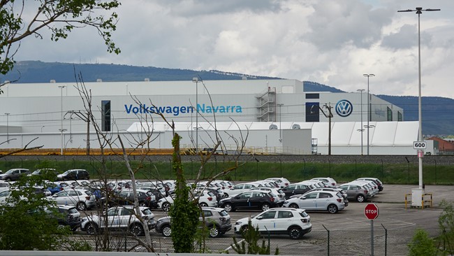 UGT ve "muy positivo" el incremento de producción en Volskswagen Navarra