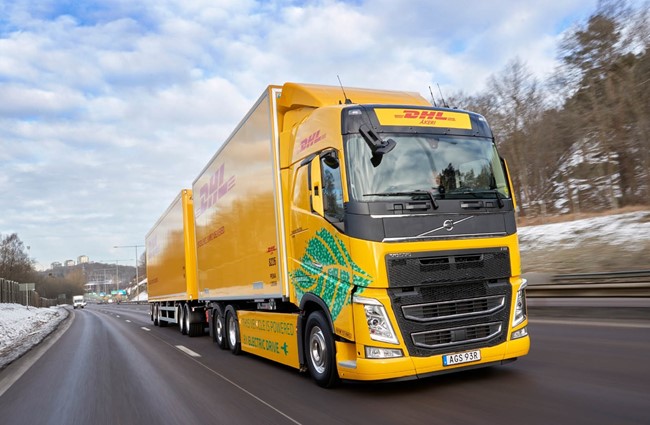 DHL Freight se asocia con Volvo Trucks para impulsar el transporte por carretera sin emisiones