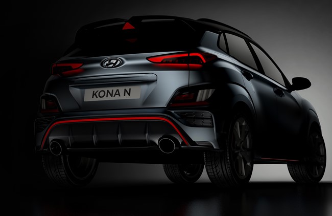 Hyundai desvela el diseño de la versión deportiva N del Kona