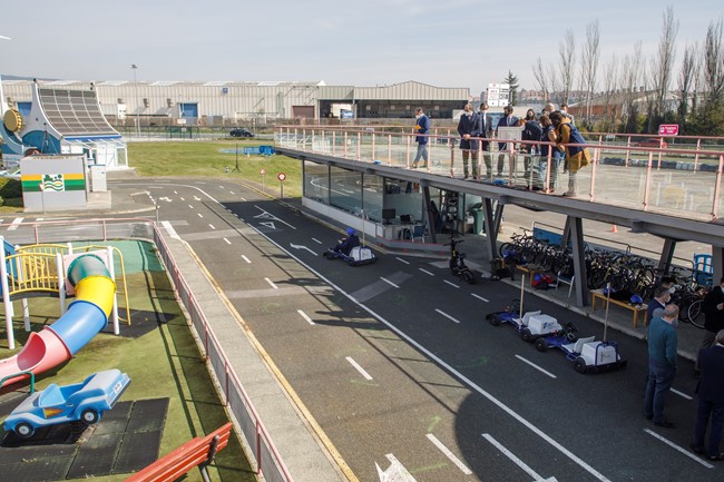 El Parque Polo de Volkswagen Navarra acoge un ensayo piloto de nuevas tecnologías aplicadas a vehículos