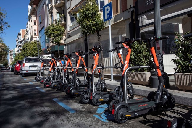 Spin (Ford) inicia su actividad en Cataluña con 500 patinetes en Tarragona