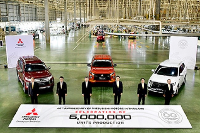 Mitsubishi alcanza seis millones de vehículos producidos en Tailandia desde 1961