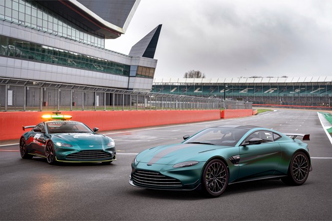 Aston Martin celebra su regreso a la Fórmula 1 y lanza el Vantage F1 Edition, con 535 caballos