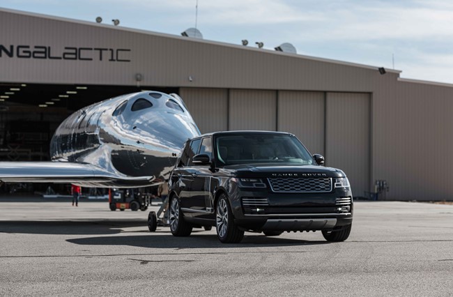 Land Rover y Virgin Galactic amplían su asociación hasta 2024 y presentan un nuevo vehículo espacial