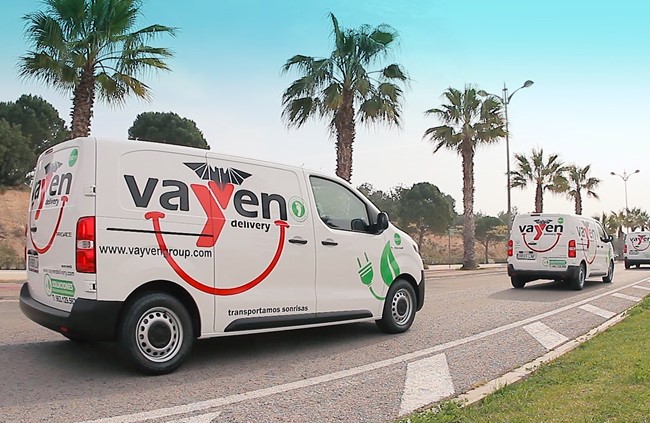 Toyota entrega 17 Proace Electric Van a Vayven Delivery para modernizar su flota