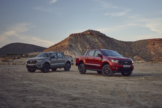 Ford lanzará en octubre las ediciones limitadas Ranger Stormtrak y Wolftrak, con hasta 213 caballos