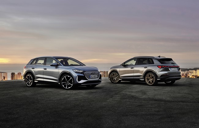 Audi lanzará en junio el nuevo Q4 e-tron, con dos carrocerías y hasta 520 kilómetros de autonomía
