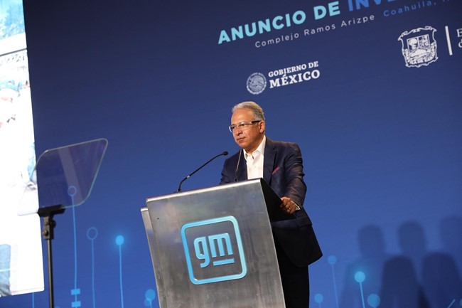General Motors invierte 830 millones para adaptar su planta de Ramos Arizpe (México) al coche eléctrico