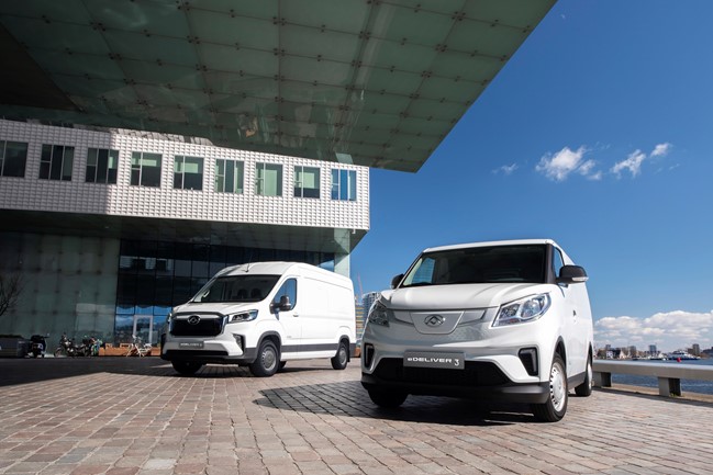 La gama de vehículos comerciales de Maxus llegará a España en junio de la mano de Bergé Auto
