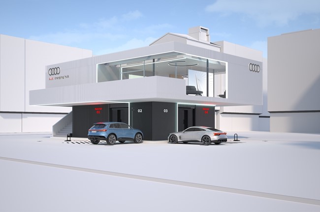 Audi pondrá en marcha un proyecto de recarga de vehículos utilizando baterías usadas