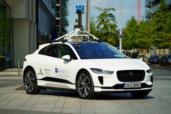 Jaguar Land Rover se asocia con Google para medir la calidad del aire de Dublín