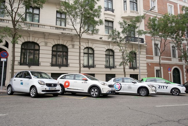 Share Now, Free2Move, Zity y WiBLE crean la Asociación de Vehículos Compartidos de España