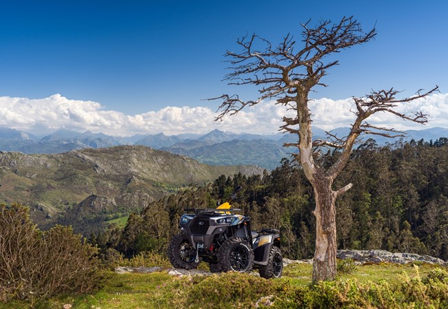 Kymco lanzará en junio el nuevo MXU 550, el tercer miembro de su gama ATV en España