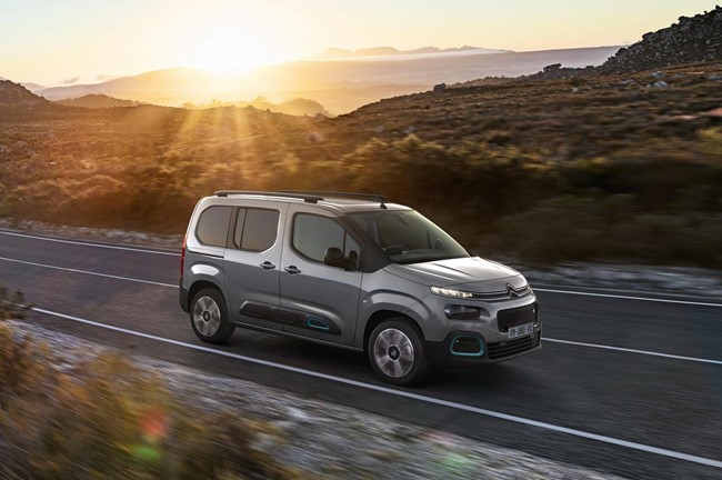 Citroën pone a la venta la versión eléctrica del Berlingo, fabricado en Vigo