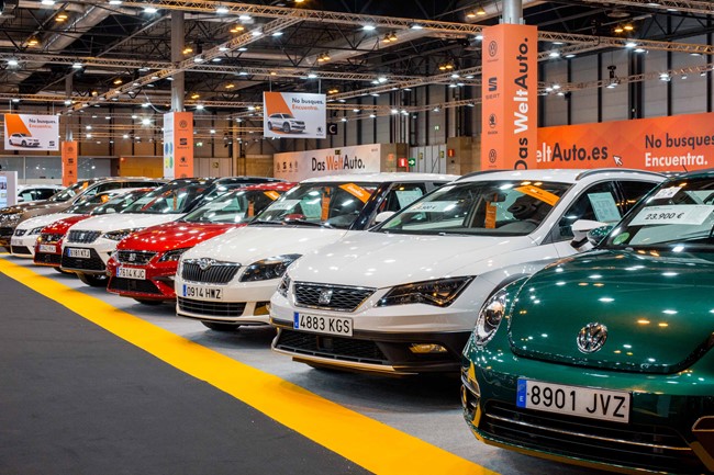 Das WeltAuto exhibirá 120 vehículos en el Salón del VO de Madrid, que arranca el viernes
