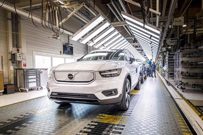 Las ventas mundiales de Volvo Cars aumentan un 43% en mayo y supera las 64.000 unidades