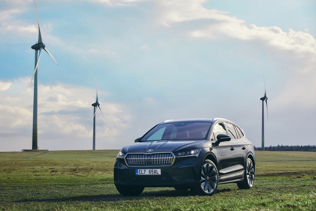 Skoda produce el nuevo Enyaq iV con un balance neutro en carbono