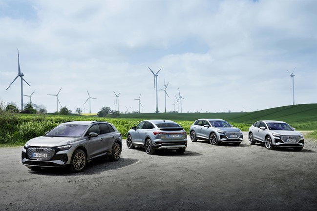Audi lanzará solo coches eléctricos a partir de 2026 y dejará de producir modelos de combustión en 2033