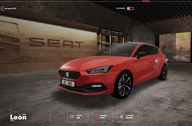 Seat lanza un 'showroom' virtual con atención personalizada