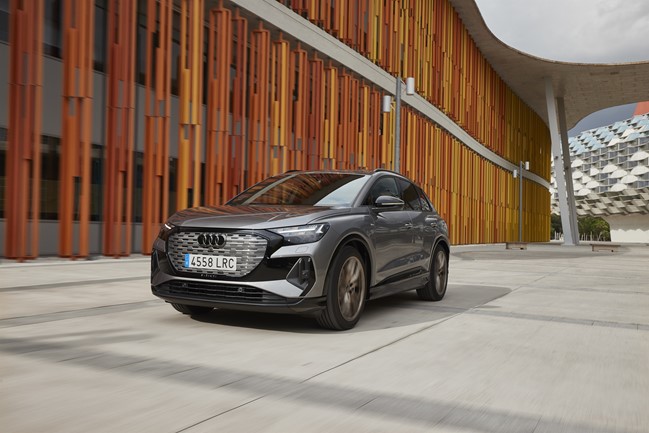 Audi lanza en España su todocamino eléctrico de volumen, el Q4 e-tron, con hasta 519 km de autonomía
