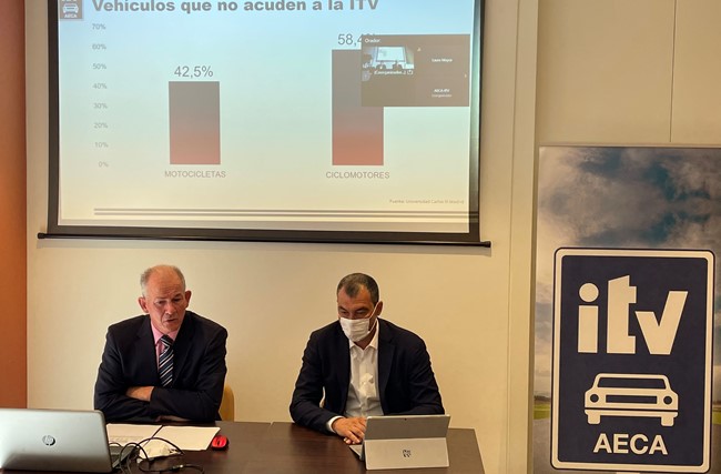 Anesdor y AECA-ITV estiman que un 54% de las motocicletas circula con la ITV caducada