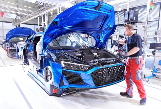 Audi anuncia que su factoría de Neckarsulm será complatemente verde en 2025