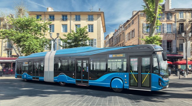 Iveco gana el concurso para suministrar 180 autobuses eléctricos a la ciudad de París