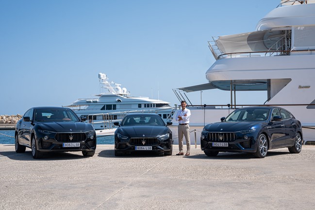 OK Mobility incorpora Maserati a su flota de vehículos de alquiler en Mallorca