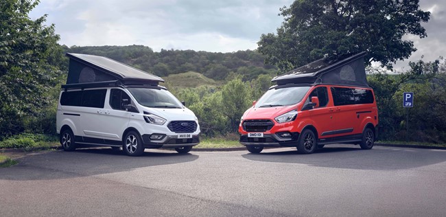 Ford amplía la gama de furgonetas camperizadas con los nuevos modelos Active y Trail