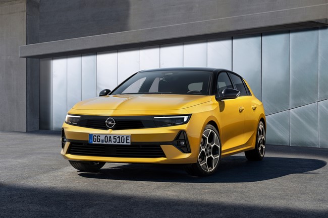 Opel estrena la sexta generación del Astra, que llegará a los concesionarios a principios de 2022