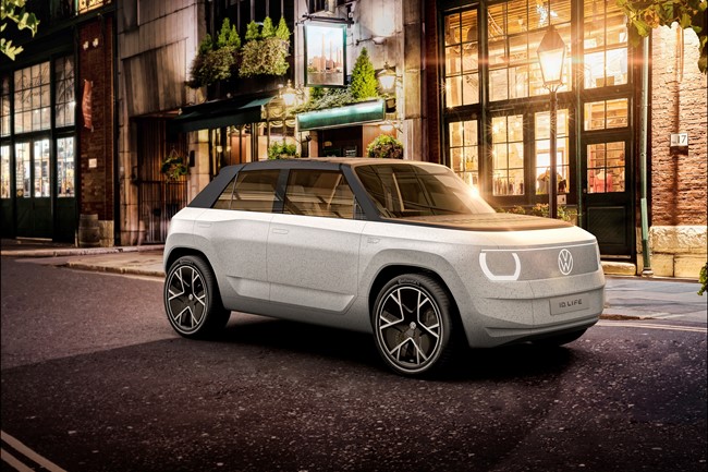 Volkswagen presenta un prototipo de utilitario totalmente eléctrico para el entorno urbano