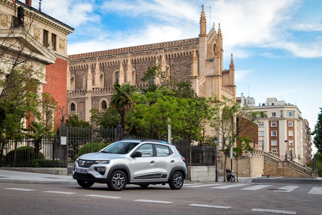 Dacia acudirá a la VI Feria del Vehículo Eléctrico de Madrid con su modelo Spirng