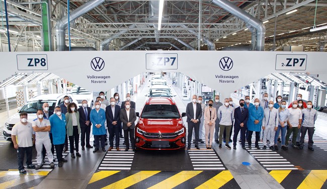 Volkswagen Navarra inicia la producción en serie del nuevo Taigo en exclusiva para toda Europa